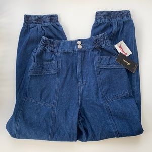 Blue denim baggy jeans - Shinestar
